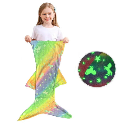 Colorful Ocean Kids Sleeping Bag