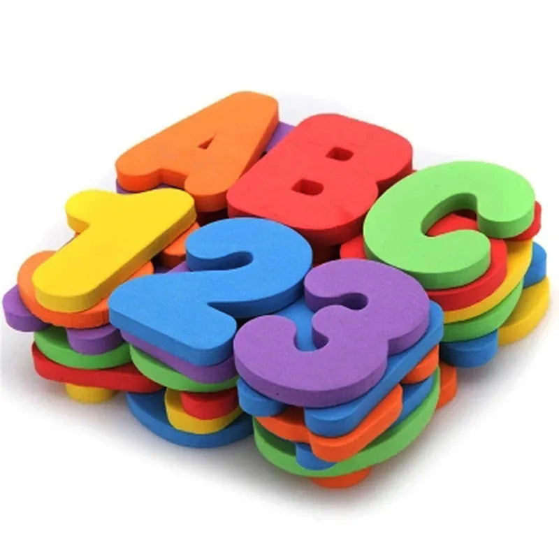 Fun Bath Letters for Kids Learning - Befez