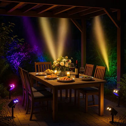 Bright Outdoor Adjustable Spotlight