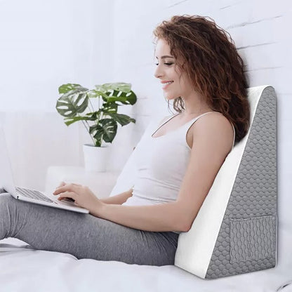 Contour Supportive Sleep Pillow for Back Pain
