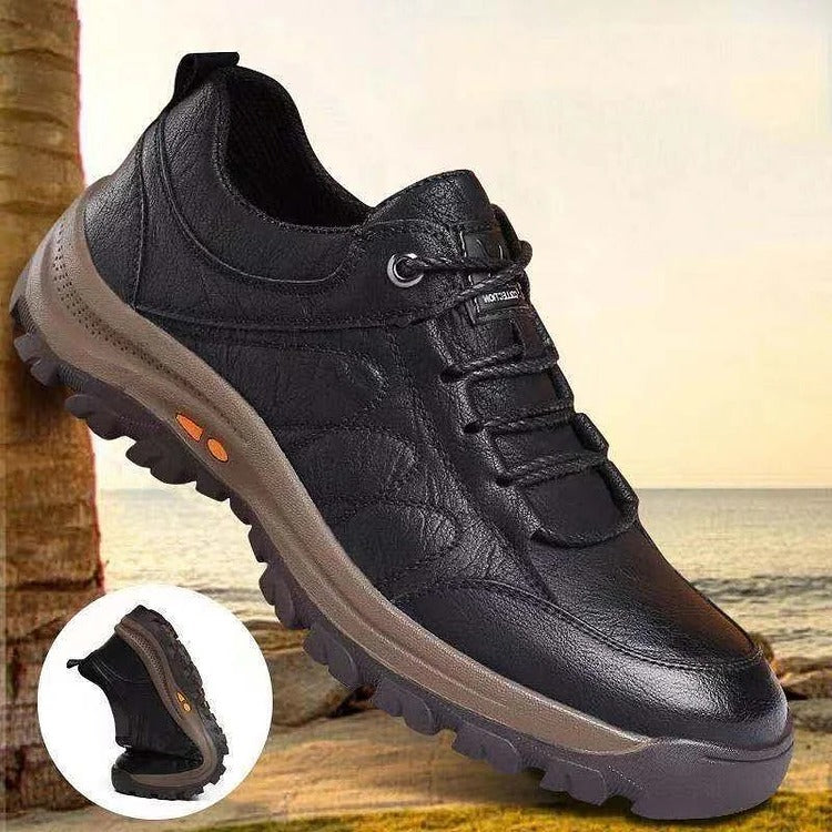 Comfortable Men's Air Mesh Walking Shoes with Arch Support