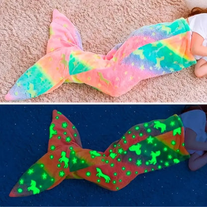 Colorful Ocean Kids Sleeping Bag