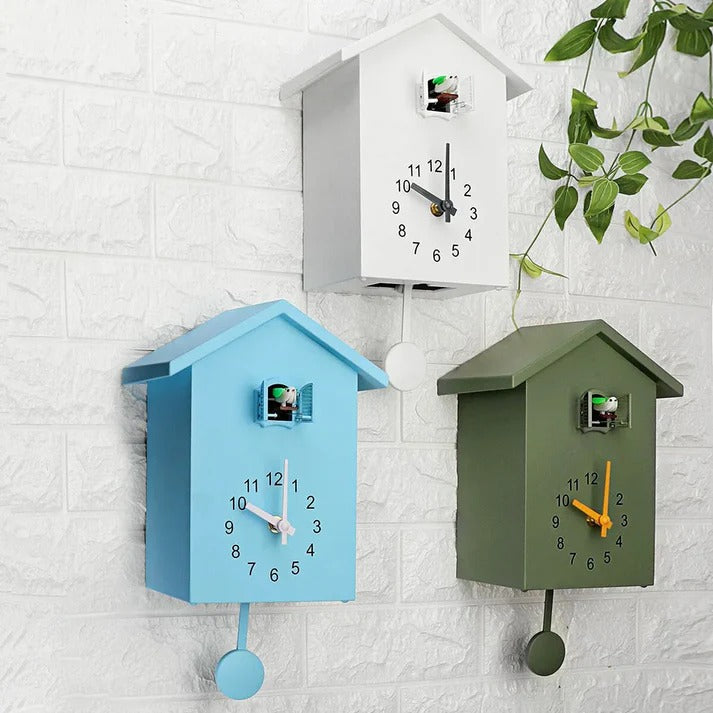 Traditional Wall Clock with Carved Details
