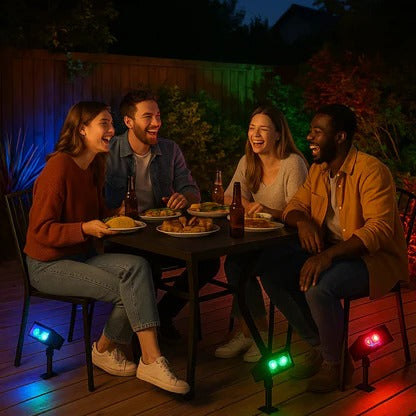 Bright Outdoor Adjustable Spotlight