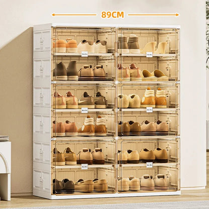 Compact Shoe Storage Rack Organizer