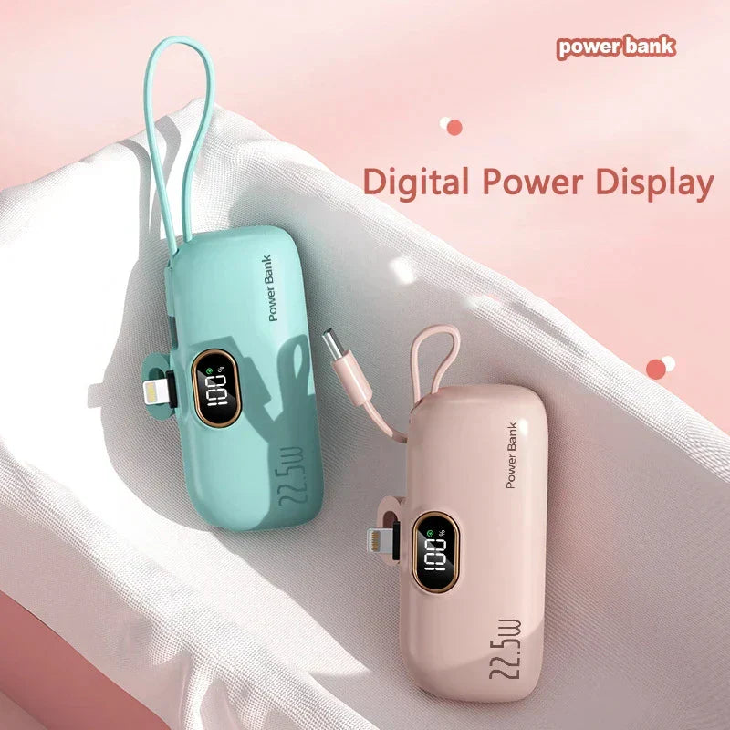 Portable Compact Power Bank Charger