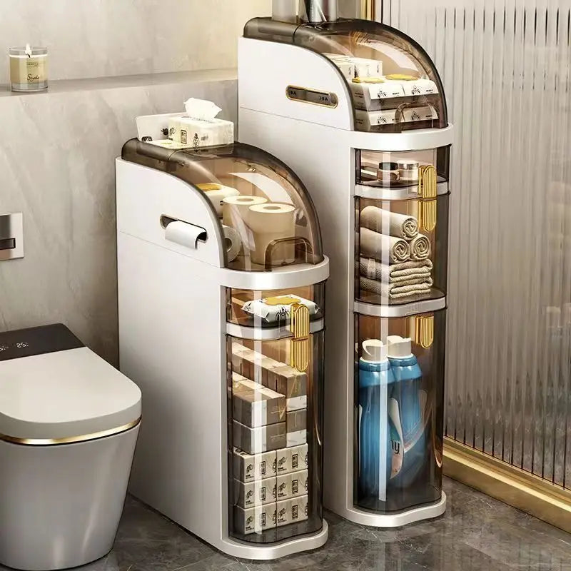 Space Saving Bathroom Storage Cart