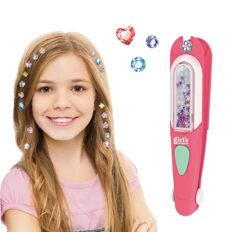 Shiny Hair Clips and Pins Set