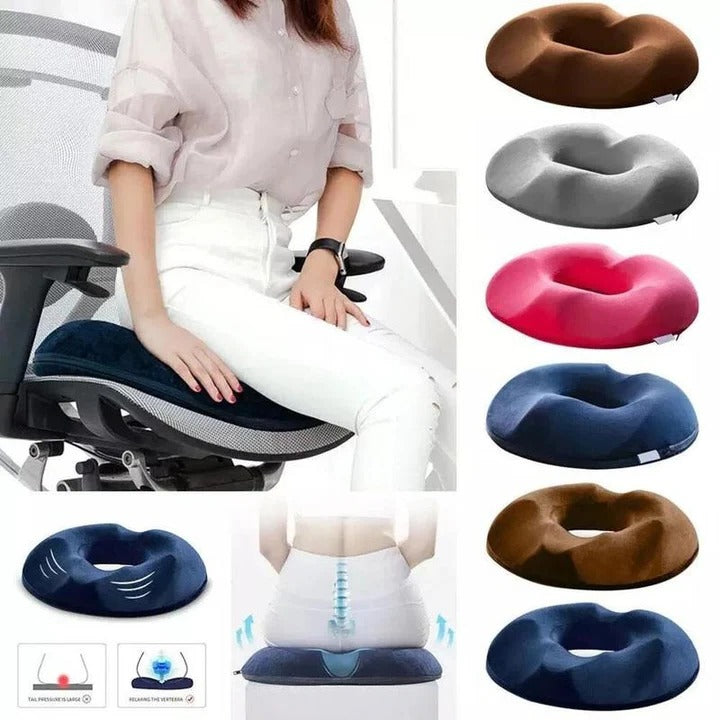 Comfortable Coccyx & Hemorrhoid Relief Seat Cushion