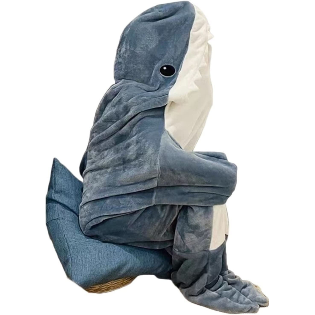 Soft Shark Throw Blanket for Kids Adults