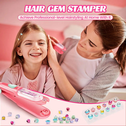 Shiny Hair Clips and Pins Set
