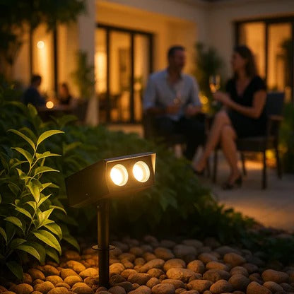 Bright Outdoor Adjustable Spotlight