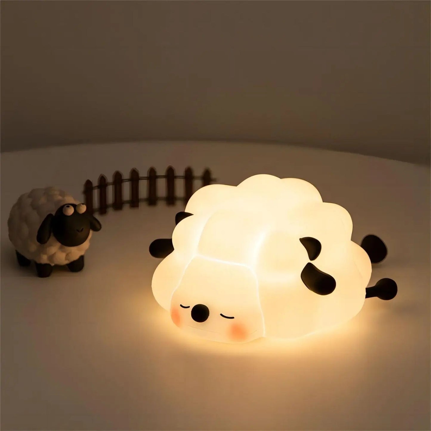 Cute Rabbit Night Light for Kids Soft Glow Lamp