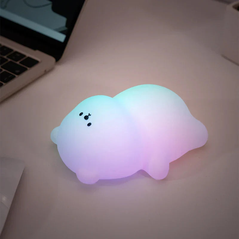 Soft Teddy Bear Night Lamp for Kids