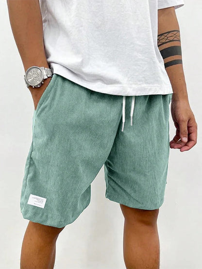 Comfortable Casual Cord Shorts