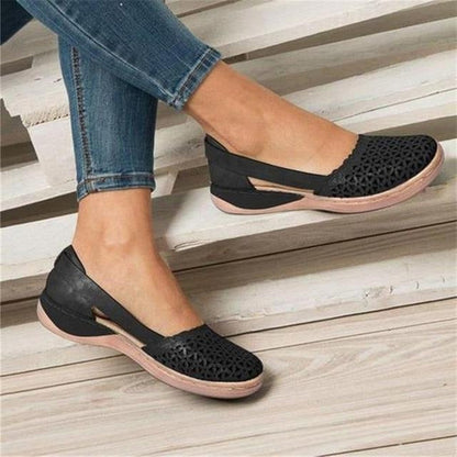 Comfortable Women Flat Shoes for Sensitive Feet