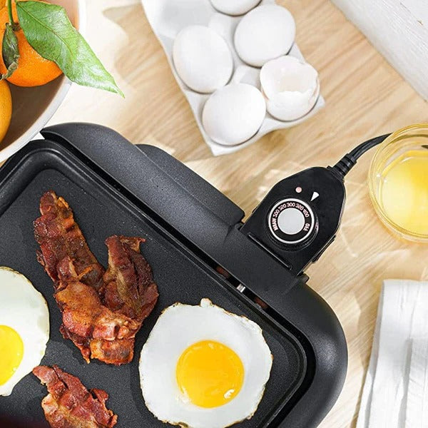 Big Electric Non-Stick Pancake Griddle 24 Cooker