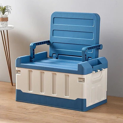Large Folding Storage Ottoman Bench Container - Befez