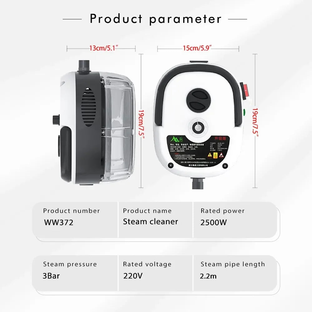 Heavy Duty Steam Power Cleaner for Deep Cleaning