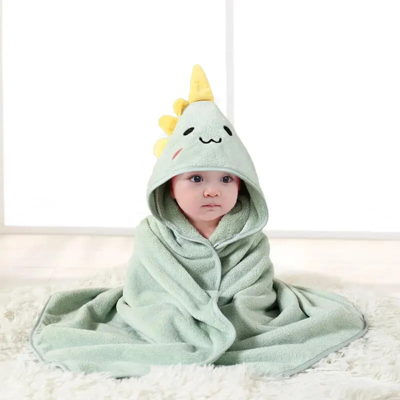 Adorable Baby Animal Hooded Bath Towel - Befez