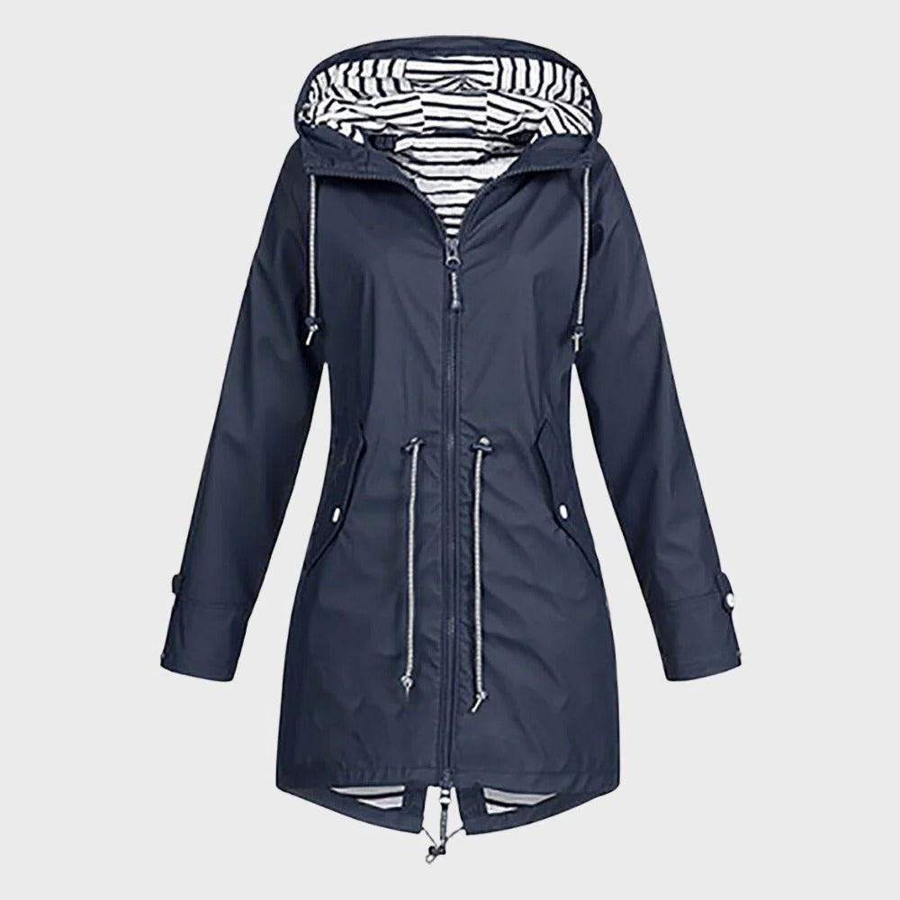 Waterproof Women's Coat With Hood