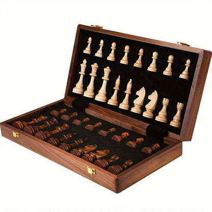 Classic Wood Board Game Set