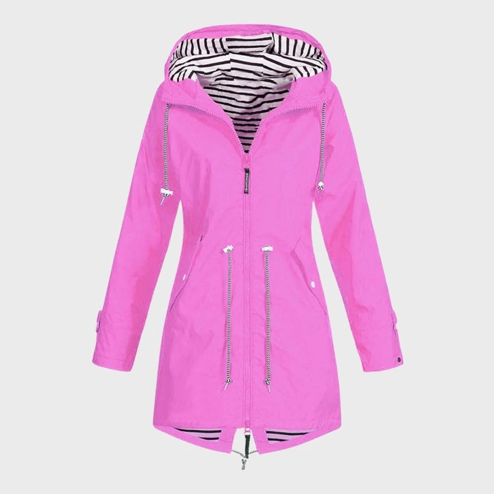 Waterproof Women's Coat With Hood