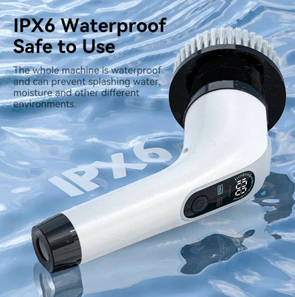 Powerful Cordless Cleaning Scrubber