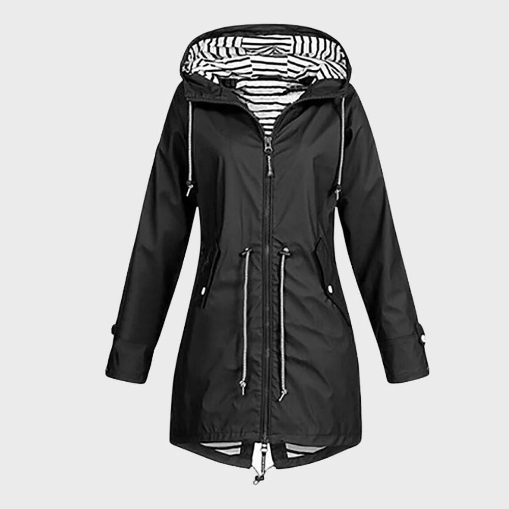 Waterproof Women's Coat With Hood