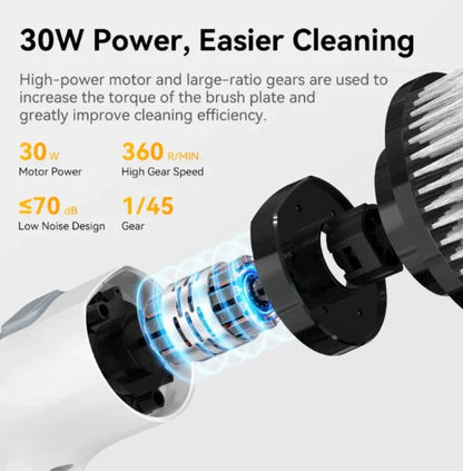 Powerful Cordless Cleaning Scrubber
