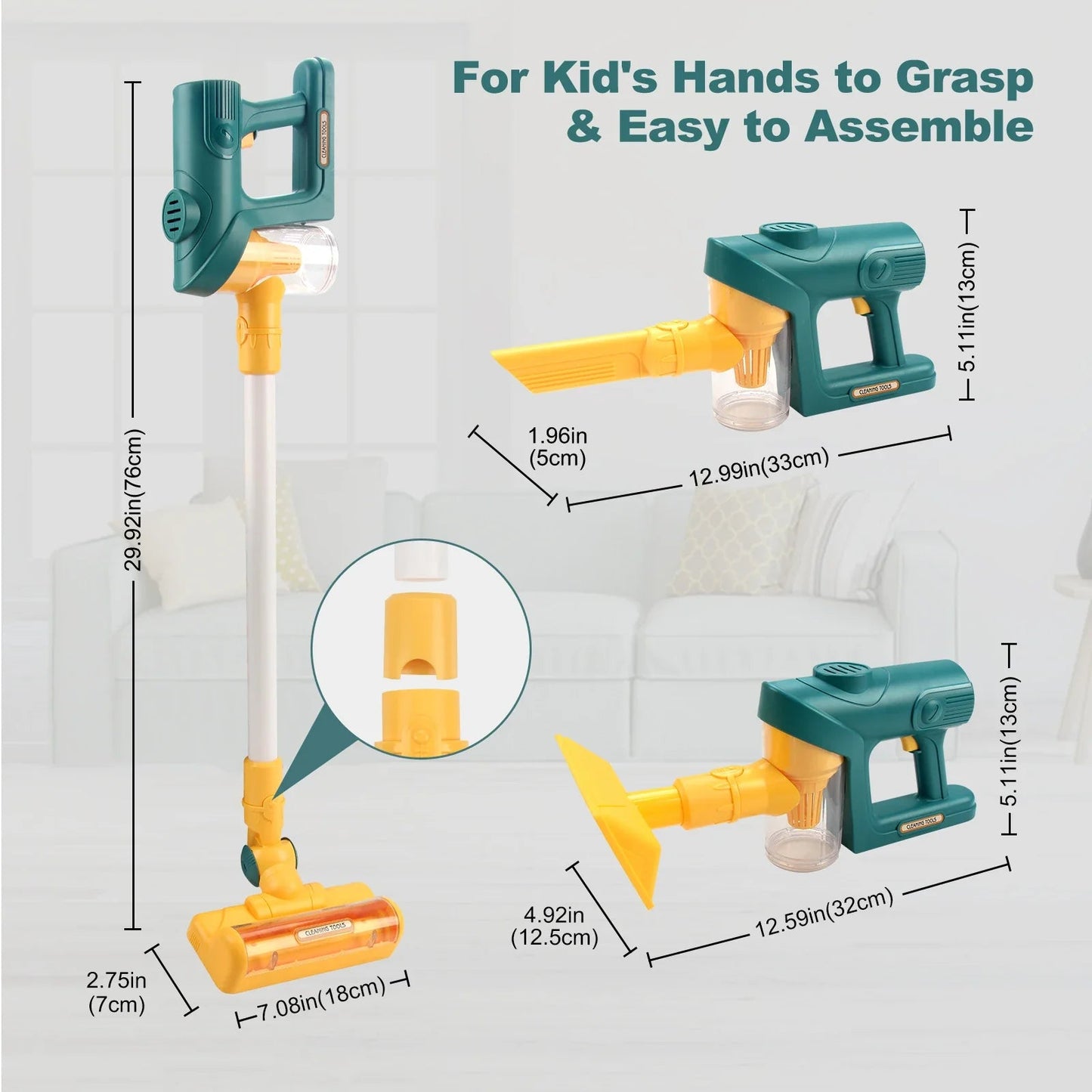 Fun Kids Handheld Mini Vac Cleaner