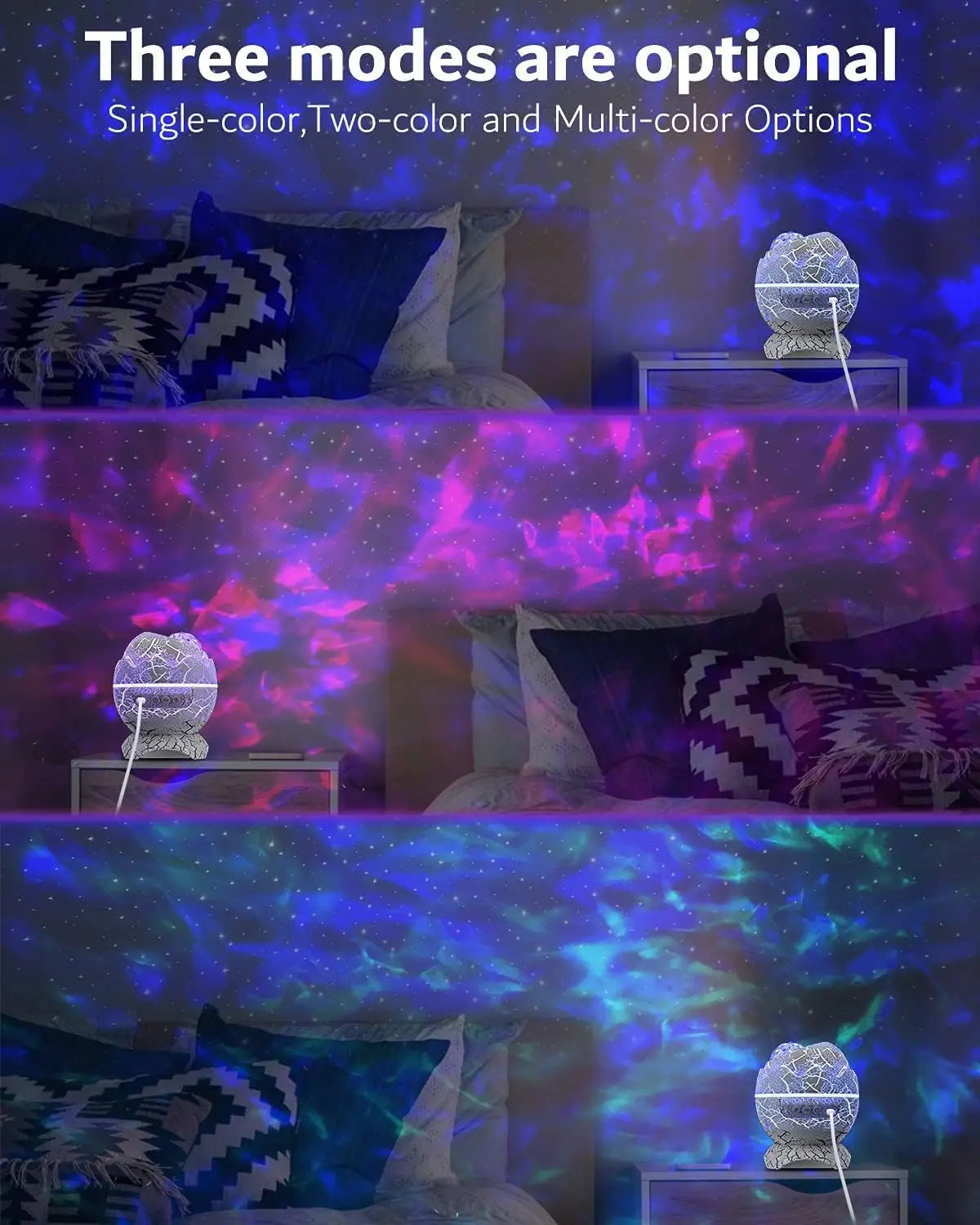 Magical Dinosaur Night Sky Projector