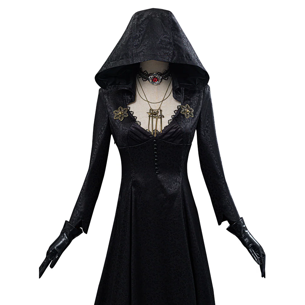 Authentic Vampire Lady Evil Village Cosplay Outfit
