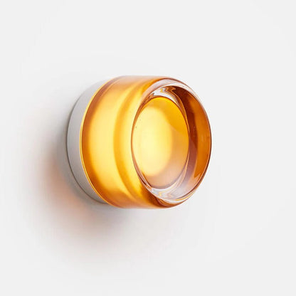 Contemporary Textured Glass LED Wall Light - Befez