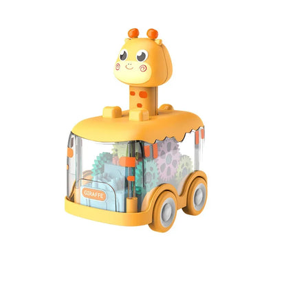 Clear Speed Toy Car with Flashing Lights and Moving Parts