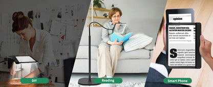 Bright LED Magnifying Desk Lamp
