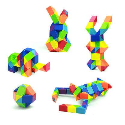 Befez | Fun Puzzle Toy - Bright 3D Cube