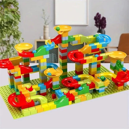Exciting Marble Run Building Blocks Kit
