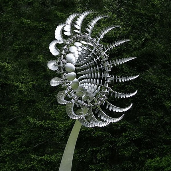 Outdoor Spiral Windmill Decor