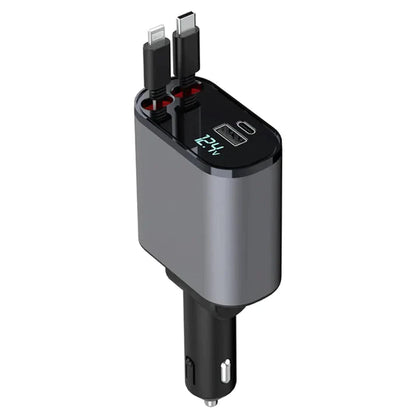 Compact 2 Port Car Phone Charger