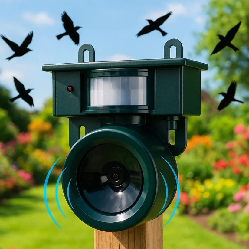 Automatic Bird Repellent Device with Loud Sound Alarm - Befez