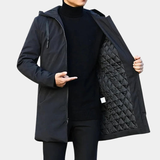 Classic Tailored Mens Overcoat - Befez