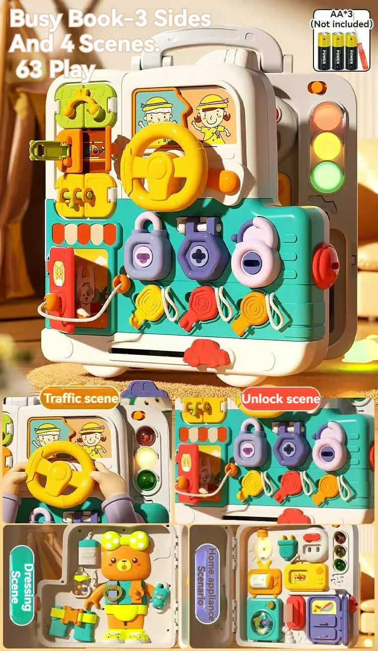 Educational Kids Interactive Play Board