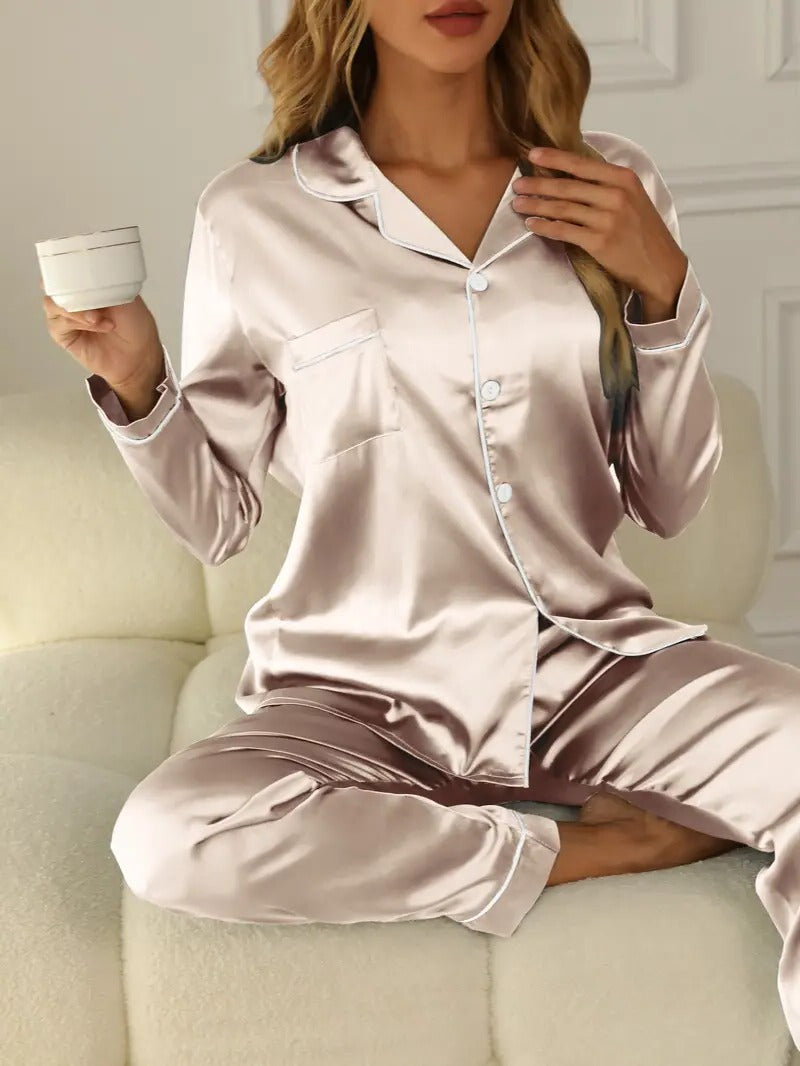 Soft Cozy Pajama Set For Ladies