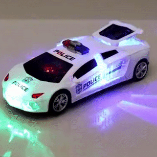 Cool LED Remote Control Racing Car