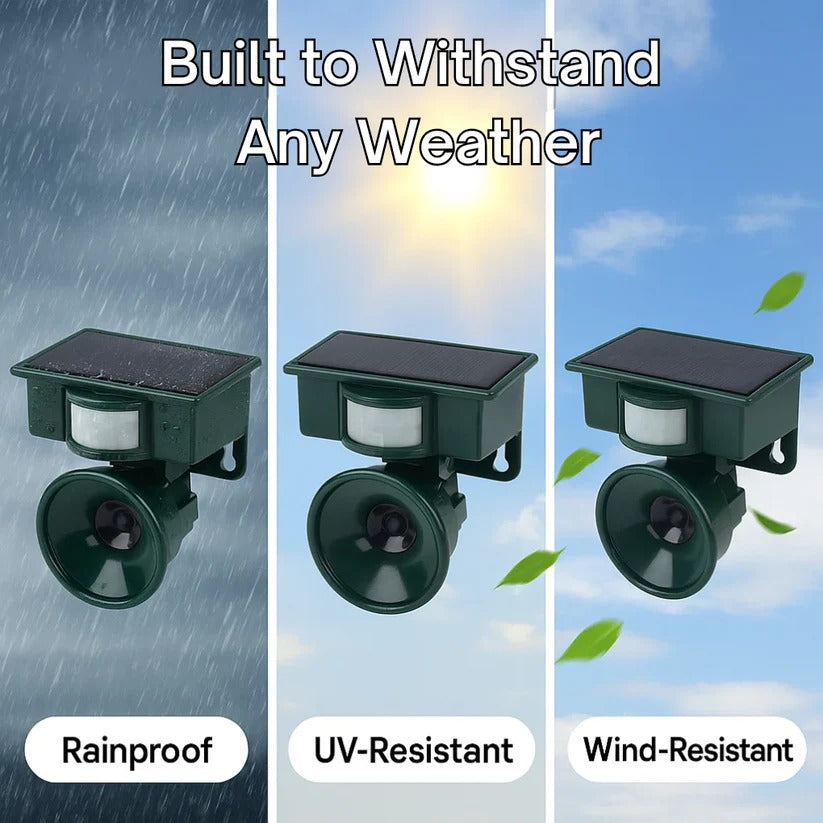 Automatic Bird Repellent Device with Loud Sound Alarm