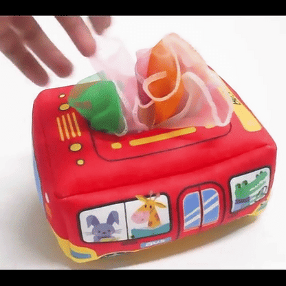 Colorful Kids Tissue Box Toy
