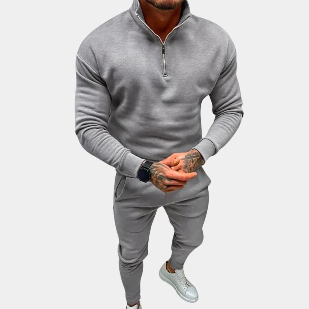 Athletic Track Pants Set
