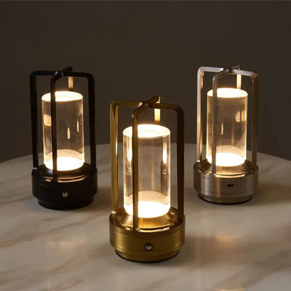 Contemporary Battery Operated Desk Lamp