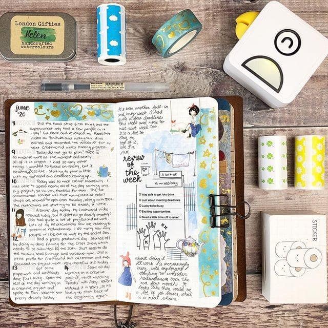 Portable Compact Mobile Printer